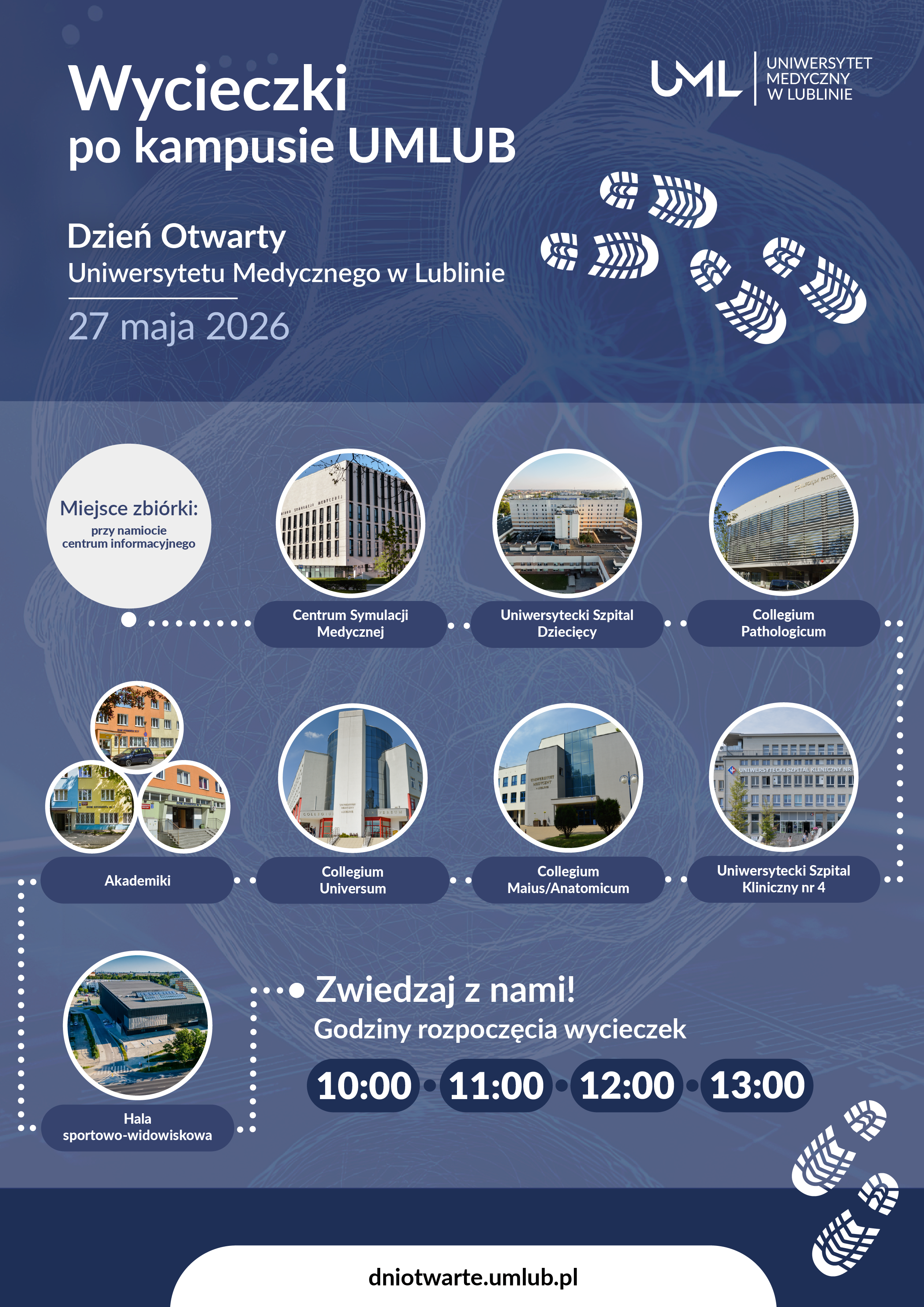 plakat wycieczki w Dniu Otwartym 2026